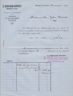 1914 - MONTIGNY-LE-TILLEUL  - Bonnet  - Tissus En Tous Genres - 1900 – 1949