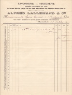 1910 - MARCINELLE - Alfred Lallemand - Denrées Coloniales En Gros - 1900 – 1949