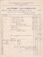 1900 - MARCINELLE - Alfred Lallemand - Denrées Coloniales En Gros - 1900 – 1949