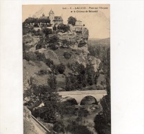 Lacave Pont Sur L'ouysse Et Le Chateau De Belcastel - Lacave