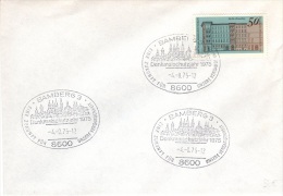 ARCH-L47 - ALLEMAGNE N° 472 Sur FDC Année Patrimoine Architectural BAMBERG 1975 - 1971-1980