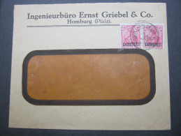 1920 , Firmenbref Aus Homburg - Cartas & Documentos