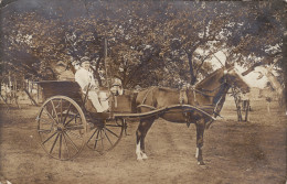 Haut Sénégal (Mali) - Kayes - Calèche (Carte-photo) - Malí