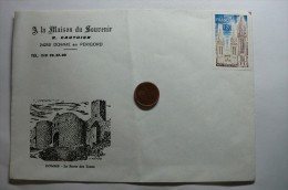 Enveloppe Publicité - à La Maison Du Souvenir R. Gauthier 24250 Domme En Périgord - Saint Pol De Léon - Sammlungen