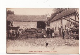 Roissy En France - Intérieur De La Ferme / Edition Leclercq / Matériel Agricole,animaux,attelage,... - Roissy En France