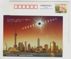 Astronomy Spectacle Visible In Shanghai,total Solar Eclipse,sun,moon,earth,CN 09 Essilor Lenses Manufacturer Advert PSC - Astronomùia