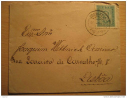 PORTUGAL Figueira Da Foz 1896? To Lisboa Stamp Cancel Cover - Storia Postale