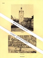 Photographien / Ansichten , 1928 , Diessenhofen Und Wagenhausen , Thurgau , Prospekt , Architektur , Fotos !!! - Diessenhofen