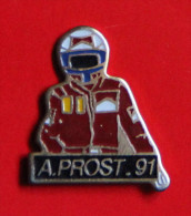 Pin´s - Automobile - Formule 1 - F1 - Alain Prost - Ferrari - Car Racing - F1