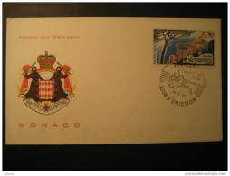 MONACO 1967 Tourisme Tourism Tourist Turismo FDC Cover - Briefe U. Dokumente