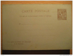 MONACO Principaute Monte-Carlo 10 + 10c Reply Reponse Respuesta Carte Postale Tarjeta Entero Postal Stationery Card - Entiers Postaux