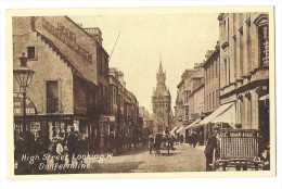 DUNFERMLINE (Ecosse) High Street Belle Animation - Fife