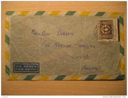 Sibenik To Oxford England GB UK Stamp On Air Mail Cover YUGOSLAVIA - Aéreo