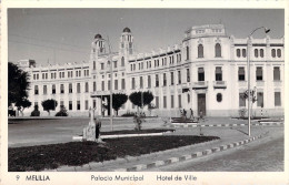 > Espagne  (Maroc)   MELILLA Palacio Municipal Hôtel De Ville (n°9) *PRIX FIXE - Melilla