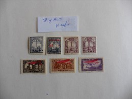 SYRIE :ex Colonies Françaises  : 7 Timbres Neufs - Unused Stamps