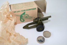 Britains Ltd, Deetail : 25 Pdr GUN HOWITZER, Original BOX, Made In England, *** - Britains