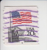 Verenigde Staten(United States) Rolzegel Met Plaatnummer Michel-nr 1522C Ya Plaat 5 - Ruedecillas (Números De Placas)