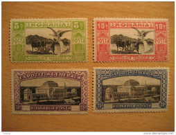 ROMANIA Yvert 192/202 * Hinged Expo Horse Soldier Uniform Agriculture 11 Stamps Set - Ungebraucht