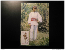 ARGES Regional Costume Maxi Maximum Card ROMANIA - Maximum Cards & Covers