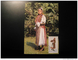 TIMISOARA Regional Costume Maxi Maximum Card ROMANIA - Maximumkaarten