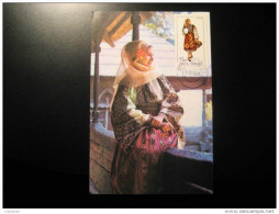 ARGES Regional Costume Maxi Maximum Card ROMANIA - Maximum Cards & Covers