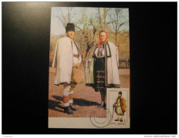 HUNEDOARA Regional Costume Maxi Maximum Card ROMANIA - Maximum Cards & Covers