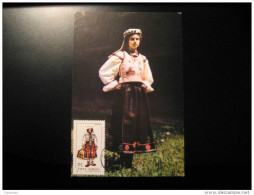 BRASOV Regional Costume Maxi Maximum Card ROMANIA - Maximumkarten (MC)