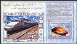 R. D. Du Congo 2006 - Trains, TGV - BF ** Neufs // Mnh - Ungebraucht