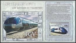 R. D. Du Congo 2006 - Trains, TGV SNCF - BF ** Neufs // Mnh - Nuovi