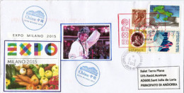 CHINA. UNIVERSAL EXPO MILANO 2015. (Chinese Dance), Letter  From The Pavilion Of China, With The Official EXPO Stamp - 2015 – Milán (Italia)