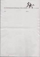 SCHWEIZ, Briefpapier DinA 4, Briefkopf: 64. Nordostschweizerischer Schwingertag In Arbon, 1959 - Andere & Zonder Classificatie