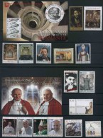 2014 Vaticano, Annata Completa 26 Valori + 5 Foglietti + 1 Libretto, Tutte Serie Complete Nuove (**) - Años Completos
