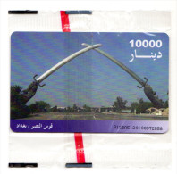 IRAQ REF MVcards IRQ-6  10000U BLISTER MINT - Iraq