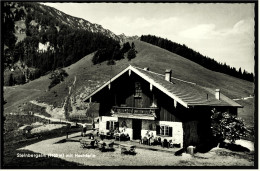 Steinbergeralm Mit Hochfelln  -  Almgasthof  -  Bei Ruhpolding   -  Ansichtskarte  Ca. 1960     (5673 ) - Ruhpolding