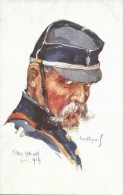 Illustration Emile Dupuis - Villers-Cotterets 1914 - Militaire Moustachu - Série Nos Poilus - - Dupuis, Emile