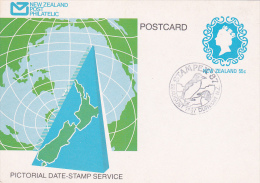 New Zealand 1987 Prepaid Postcard Stampex 87 - Postwaardestukken