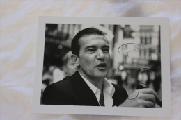 PHOTO DEDICACE D´ANTONIO BANDERAS - Signed Photographs