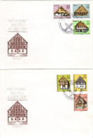 ARCH-L56 - ALLEMAGNE ORIENTALE N° 2278/83 Sur FDC Maisons Remarquables - 1981-1990