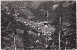 SUISSE,SWITZERLAND,SWISS, HELVETIA,SCHWEIZ,SVIZZERA ,VALAIS,MONTHEY,VAL D´LLIEZ,CHAMPERY,TELEFERI QUE,PHOTO DERIAZ - Champéry