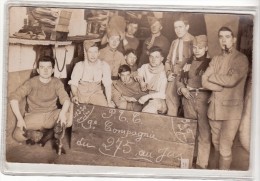 35 EME REGIMENT - 9 EME CIE - 1931 - LA CHAMBREE - CARTE PHOTO MILITAIRE - Regimente