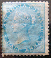 BRITISH INDIA 1865 1/2a Queen Victoria MH Watermark : Elephant's Head - 1858-79 Kolonie Van De Kroon