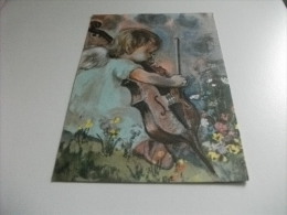 ILLUSTRATORE ZANDRINO BAMBINO CON VIOLINO - Zandrino