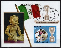 MANAMA  BF  * *  SURCHARGE   NON DENTELE   Cup 1970       Soccer  Fussball  Football - 1970 – Mexico