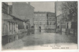 92 - PUTEAUX - Rue De L'Oasis - Inondations - Janvier 1910 - Puteaux