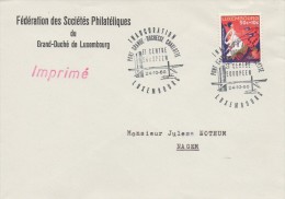 1035  Inauguration Du Pont Grande Duchesse Charlotte 24/10/1966  Luxembourg  TTB - Covers & Documents