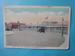 NARRAGANSETT PIER  Casino And New Post Office - Autres & Non Classés