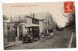 JONCHERY SUR VESLE (51) - AVENUE DE LA GARE - VINS EN GROS - VOITURE / AUTO / AUTOMOBILE - Jonchery-sur-Vesle