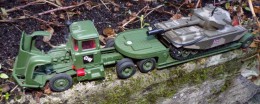 PORTE CHAR CORGI MAJOR TOYS MACK TRUCK MILITAIRE ANNÉE A DÉFINIR MADE IN GT BRITAIN VENDU EN L'ETAT VOIR PHOTOS Serbon63 - Corgi Toys