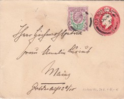 1907 LETTRE GB. COVER. OXFORD MAINZ ALLEMAGNE / 6935 - Sonstige & Ohne Zuordnung