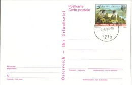 CHAT-L34 - AUTRICHE Entier Postal Carte Château De Grein - Postkarten
